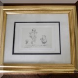 A20. Winnie the Pooh print. 